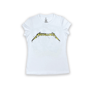 Camiseta Metallica And Justice for All blanca